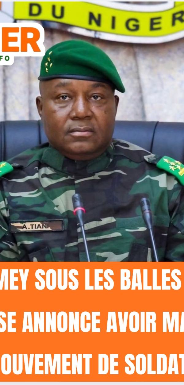 NIAMEY SOUS LES BALLES : LA DÉFENSE ANNONCE AVOIR MATÉ UN MOUVEMENT DE SOLDATS