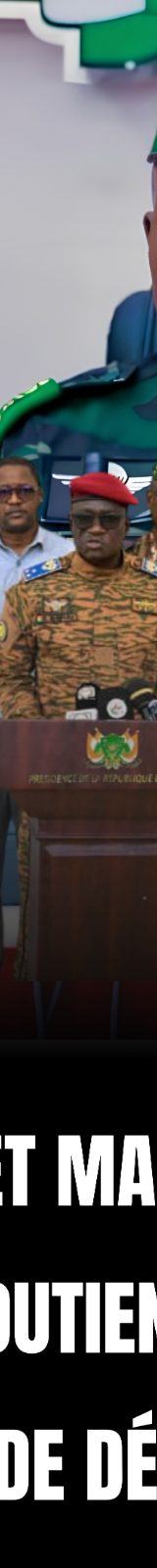 BURKINA FASO ET MALI ENVOIENT UNE DÉLÉGATION DE SOUTIEN À NIAMEY APRÈS LA TENTATIVE DE DÉSTABILISATION
